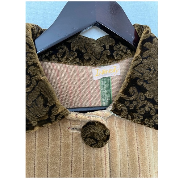 Corduroy Floral Collage Coat (Maryam Nassir Zadeh) - Picture 5 of 9